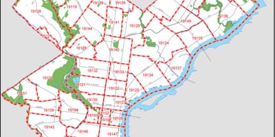 মানচিত্র এর Philly প্র
